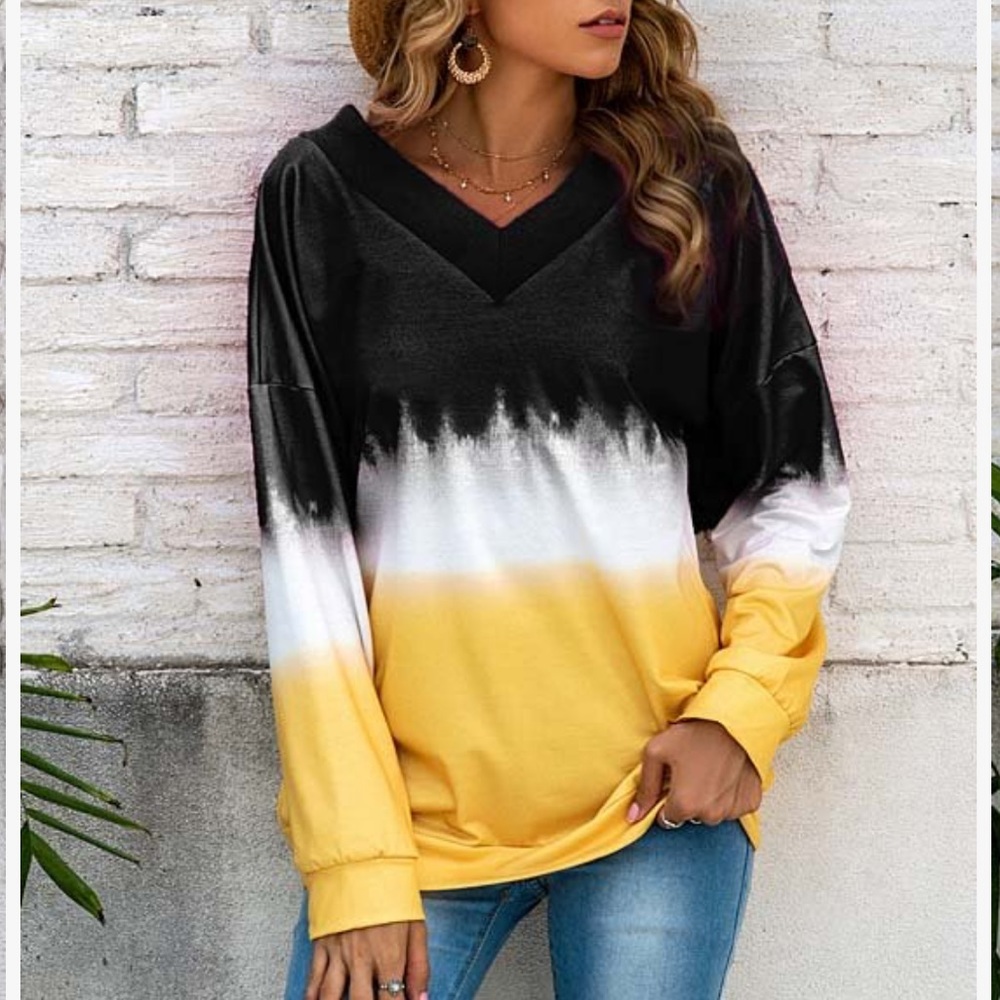 NWT Tie Dye Long Sleeve Shirt